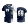 3379 WOMENS NO BUTTON SCOOP NECK GAMERS-1