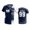 3379 WOMENS 2 BUTTON SCOOP NECK GAMERS-1