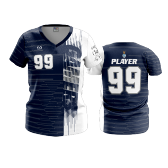 3379 WOMENS V NECK GAMERS-1