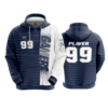 3379 UNISEX FLEECE HOODY GAMERS-1