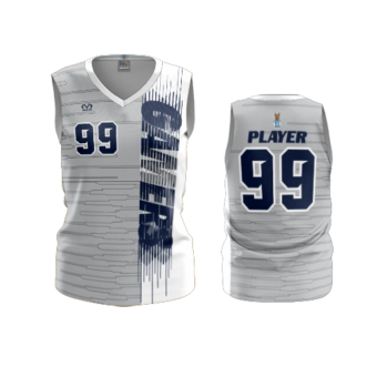 3379 WOMENS V NECK SLEEVELESS GAMERS-2