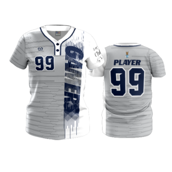 3379 WOMENS 2 BUTTON SCOOP NECK GAMERS-2
