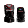 3911 WOMENS V NECK SLEEVELESS TEAM-SRQ-POKEVETS-1