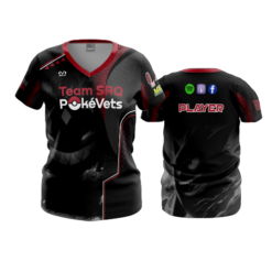 3911 WOMENS V NECK TEAM-SRQ-POKEVETS-1