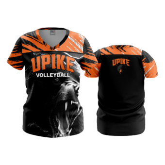 3844 WOMENS V NECK UPIKE-VOLLEYBALL
