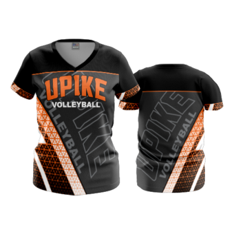 3844 WOMENS V NECK UPIKE-VOLLEYBALL