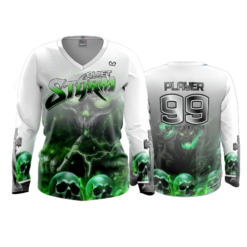 1457 WOMENS V NECK LONGSLEEVE QUIET-STORM-2