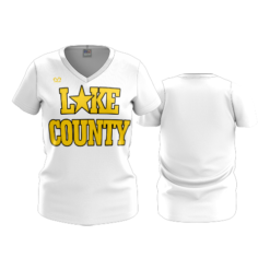 1953 WOMENS SPIRIT CREW NECK LAKE-COUNTY-STARS