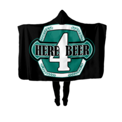 3513 UNISEX FAN WRAP HOODY HERE-FOR-BEER-1