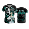 3513 WOMENS V NECK HERE-FOR-BEER-1
