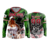 3423 WOMENS V NECK LONGSLEEVE BIG-MAMA-GANG-1