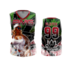 3423 WOMENS V NECK SLEEVELESS BIG-MAMA-GANG-1
