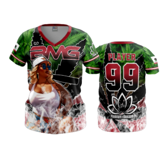 3423 WOMENS V NECK BIG-MAMA-GANG-1