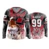 3423 WOMENS V NECK LONGSLEEVE BIG-MAMA-GANG-2