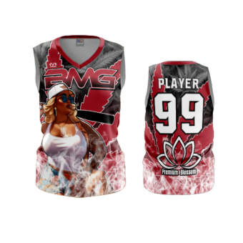 3423 WOMENS V NECK SLEEVELESS BIG-MAMA-GANG-2