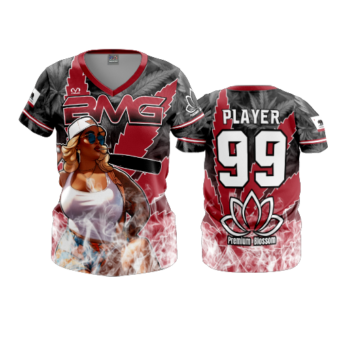 3423 WOMENS V NECK BIG-MAMA-GANG-2
