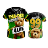 3919 WOMENS 2 BUTTON SCOOP NECK THUNDER-BUDDIES-1