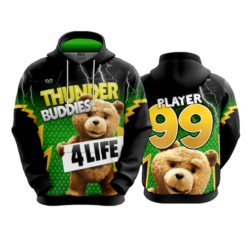 3919 UNISEX FLEECE HOODY THUNDER-BUDDIES-1
