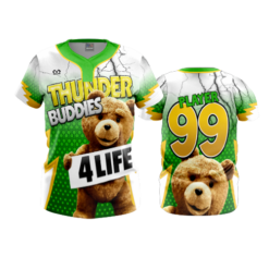 3919 WOMENS NO BUTTON SCOOP NECK THUNDER-BUDDIES-2