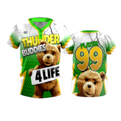 3919 WOMENS 2 BUTTON SCOOP NECK THUNDER-BUDDIES-2