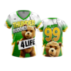 3919 WOMENS V NECK THUNDER-BUDDIES-2