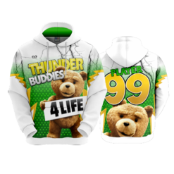 3919 UNISEX FLEECE HOODY THUNDER-BUDDIES-2