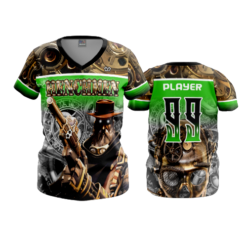 2390 WOMENS V NECK PITCH-SLAPPED-HENCHMEN-1