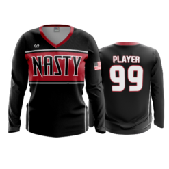 3440 WOMENS V NECK LONGSLEEVE NASTY-1