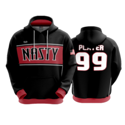 3440 UNISEX FLEECE HOODY NASTY-1