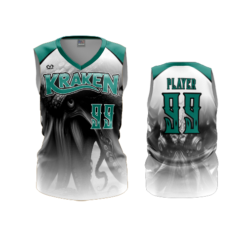 3922 WOMENS V NECK SLEEVELESS KRAKEN-2024-2