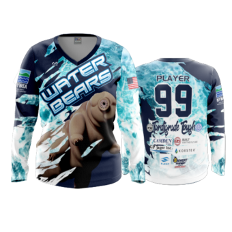 3926 WOMENS V NECK LONGSLEEVE WATER-BEARS-2024-1