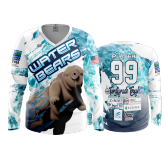 3926 WOMENS V NECK LONGSLEEVE WATER-BEARS-2024-2