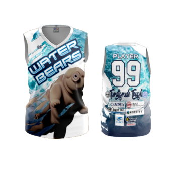 3926 WOMENS V NECK SLEEVELESS WATER-BEARS-2024-2