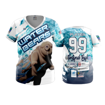 3926 WOMENS V NECK WATER-BEARS-2024-2