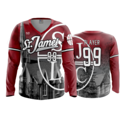 2043 WOMENS V NECK LONGSLEEVE ST-JAMES-2