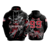 3925 UNISEX FLEECE HOODY LOS-PINTOS-1