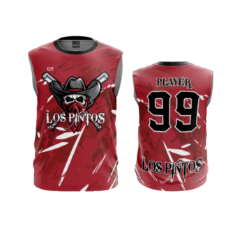 3925 MENS SPORT CREW NECK SLEEVELESS LOS-PINTOS-2