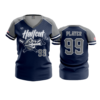 3928 WOMENS V NECK HALFCUT-2