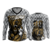 2294 WOMENS V NECK LONGSLEEVE PURO-DEZMADRE-1