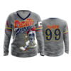 3691 WOMENS V NECK LONGSLEEVE DEATH-BY-SLIDING-2024-2
