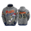 3691 UNISEX FLEECE HOODY DEATH-BY-SLIDING-2024-2