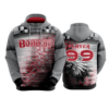 3931 UNISEX FLEECE HOODY BOMBERS-1