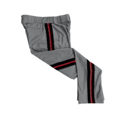 3931 MENS BALLPARK CHARCOAL BRAID PANTS BOMBERS-1