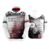 3931 UNISEX FLEECE HOODY BOMBERS-2