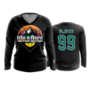 3930 WOMENS V NECK LONGSLEEVE WILD-ONES-1