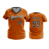 3927 WOMENS V NECK COPPERHEADS-1