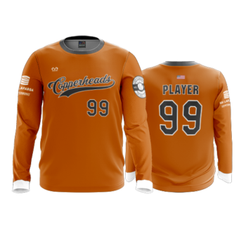 3927 MENS SPORT LONGSLEEVE COPPERHEADS-1