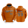 3927 UNISEX FLEECE HOODY COPPERHEADS-1