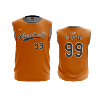 3927 MENS SPORT CREW NECK SLEEVELESS COPPERHEADS-1