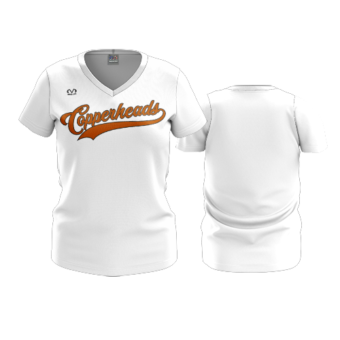 3927 WOMENS SPIRIT CREW NECK COPPERHEADS-1